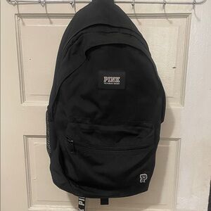 PINK Victoria's Secret Classic Black Backpack